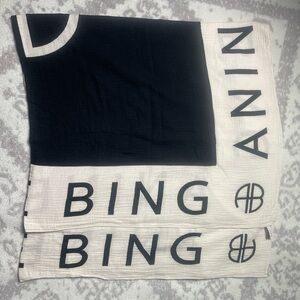 Anine Bing Classic Sarong Wrap Scarf